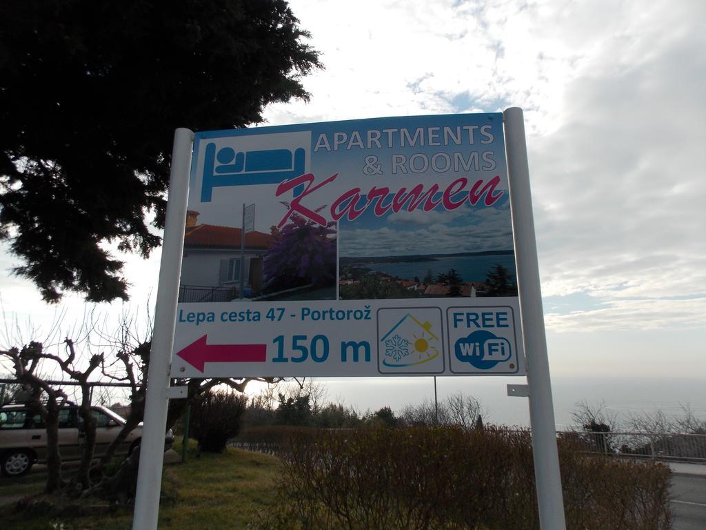 Apartments & Rooms Karmen Порторож Экстерьер фото